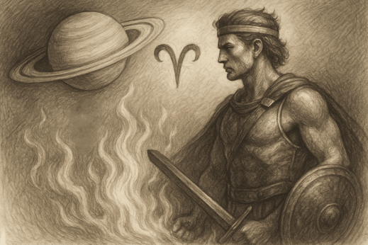 Saturne en Bélier - Laurence Georget