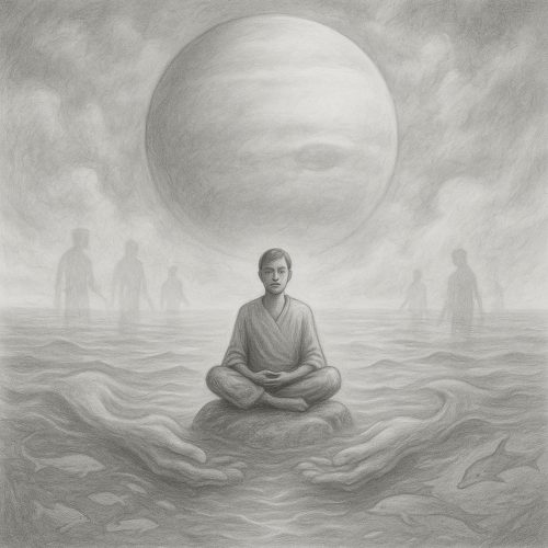 Neptune en Poissons - Laurence Georget