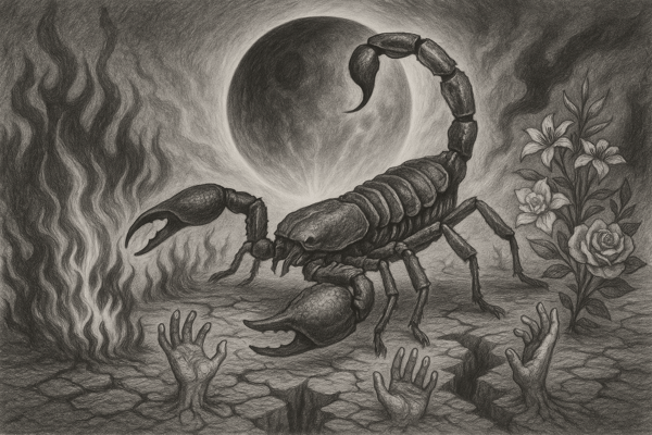 Pluton en Scorpion - Laurence Georget