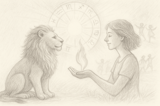 Soleil en Lion - Laurence Georget