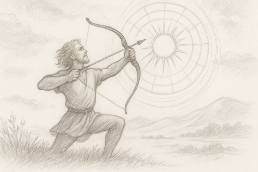 Soleil en Sagittaire - Laurence Georget