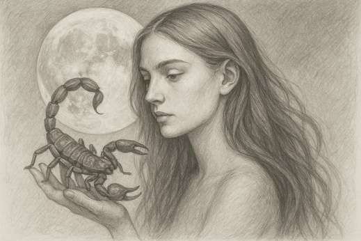 La Lune en Scorpion - Laurence Georget