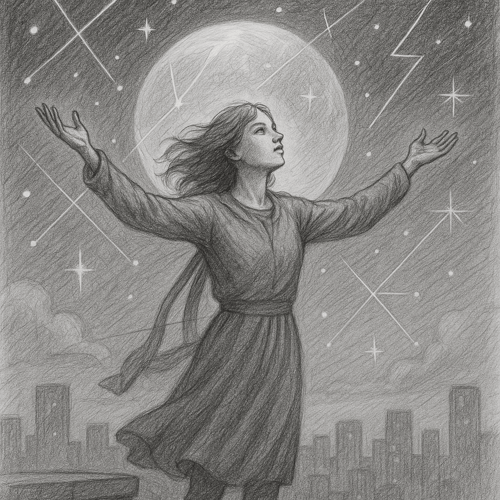 La Lune en Verseau - Laurence Georget