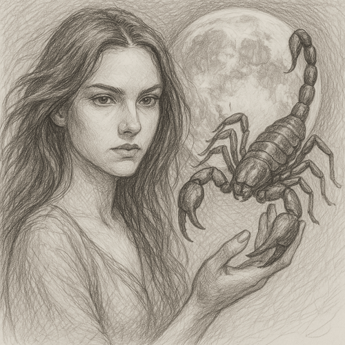 Mercure en Scorpion - Laurence Georget