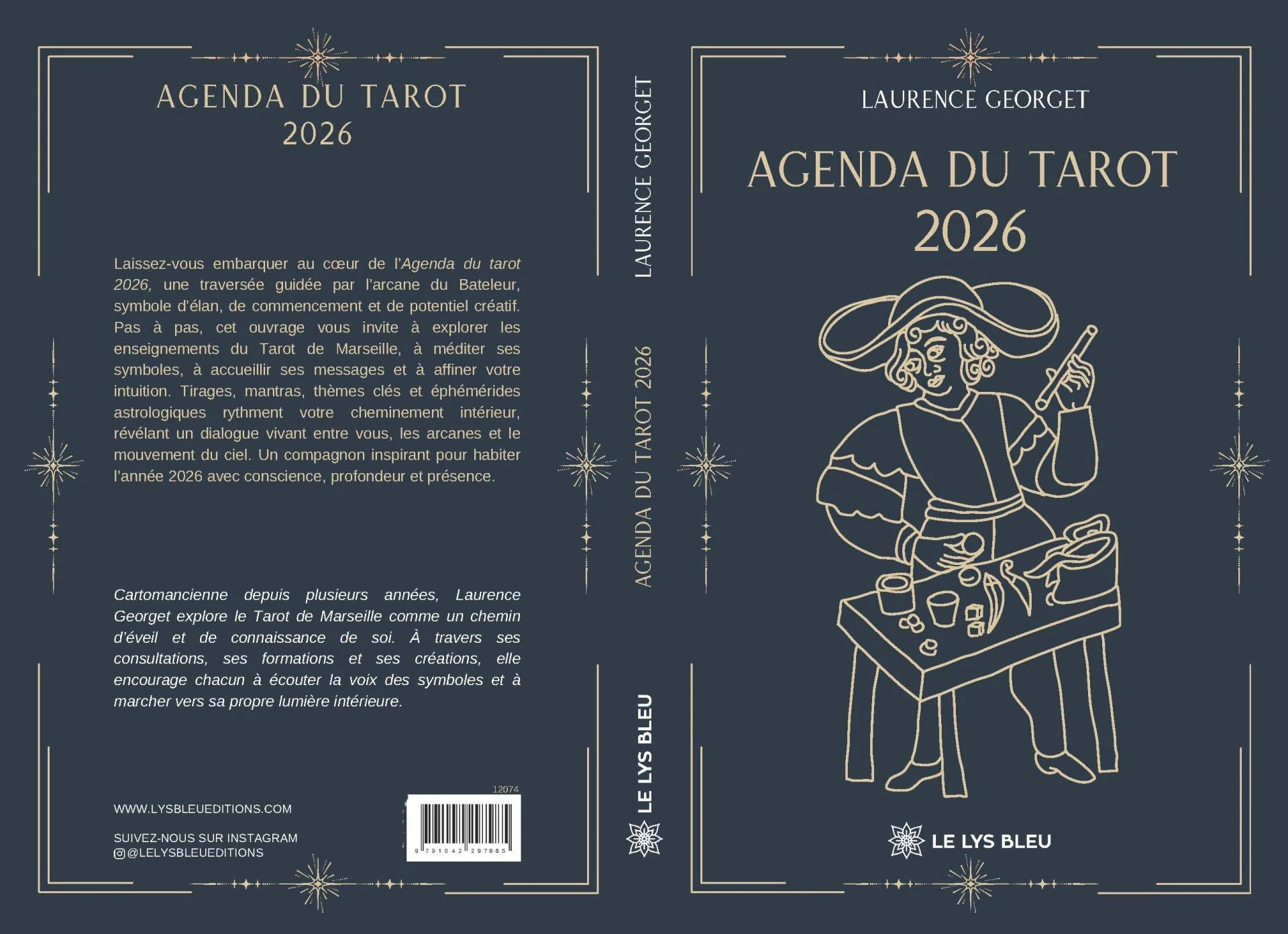 Couverture 2 agenda du tarot 2026