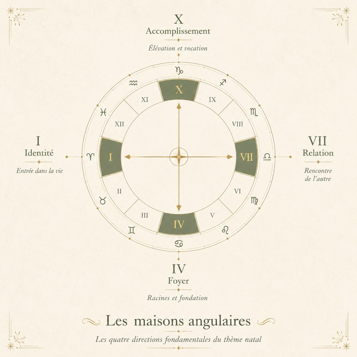 Les maisons angulaires